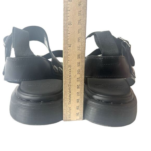 Dr. Martens Gryphon Airwair Vegan Leather Black AW004 Sandals Men\'s Sz US 8 UK 7 main image 9